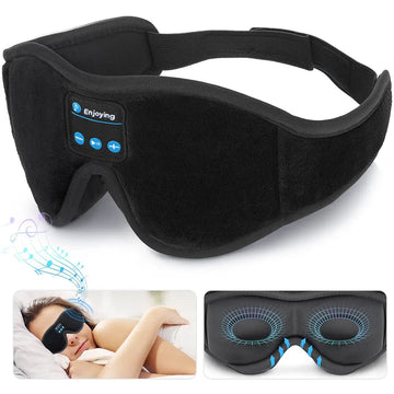 Sleep 3D Eye Mask with Headphones and Bluetooth