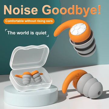 Noise Reduction 1Pair Sleeping Ear Plugs