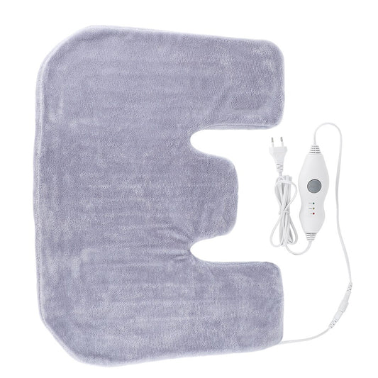 Electric Heating Pad for Pain Relief of the Back, Shoulder and Neck